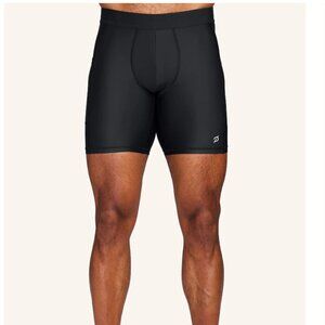 Peloton Men's Mid Compression 8" Training Layer Black Size S